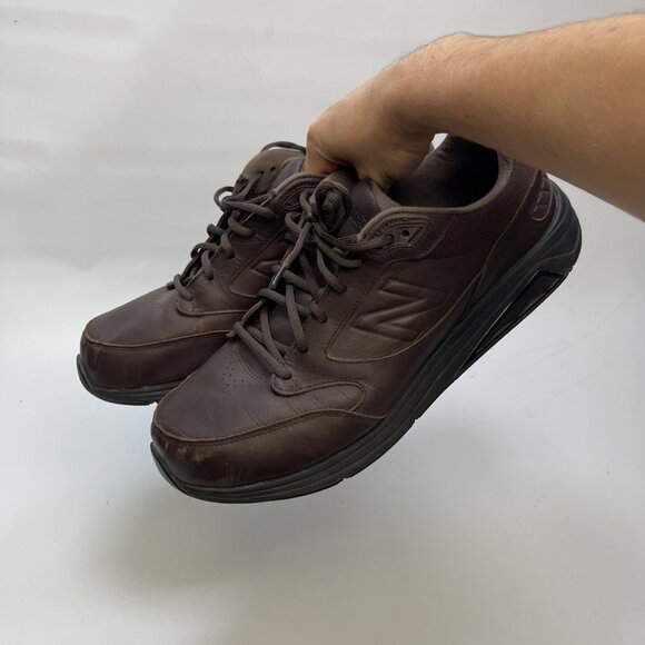 New Balance 928V3 Comfort Walking Shoes Mens 14 EE Wide Brown Leather RollBar - Picture 15 of 15